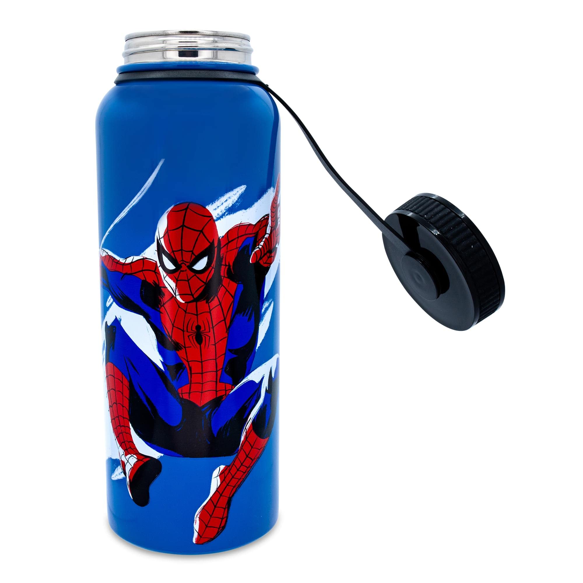 Foto 4 pulgar | Botella De Agua Plateada Buffalo Spider-man Beyond Amazing De 1,25 L - Venta Internacional.