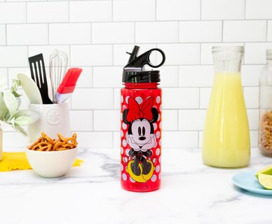 Foto 4 | Botella De Agua Silver Buffalo Disney Minnie Mouse De 600 Ml - Venta Internacional.