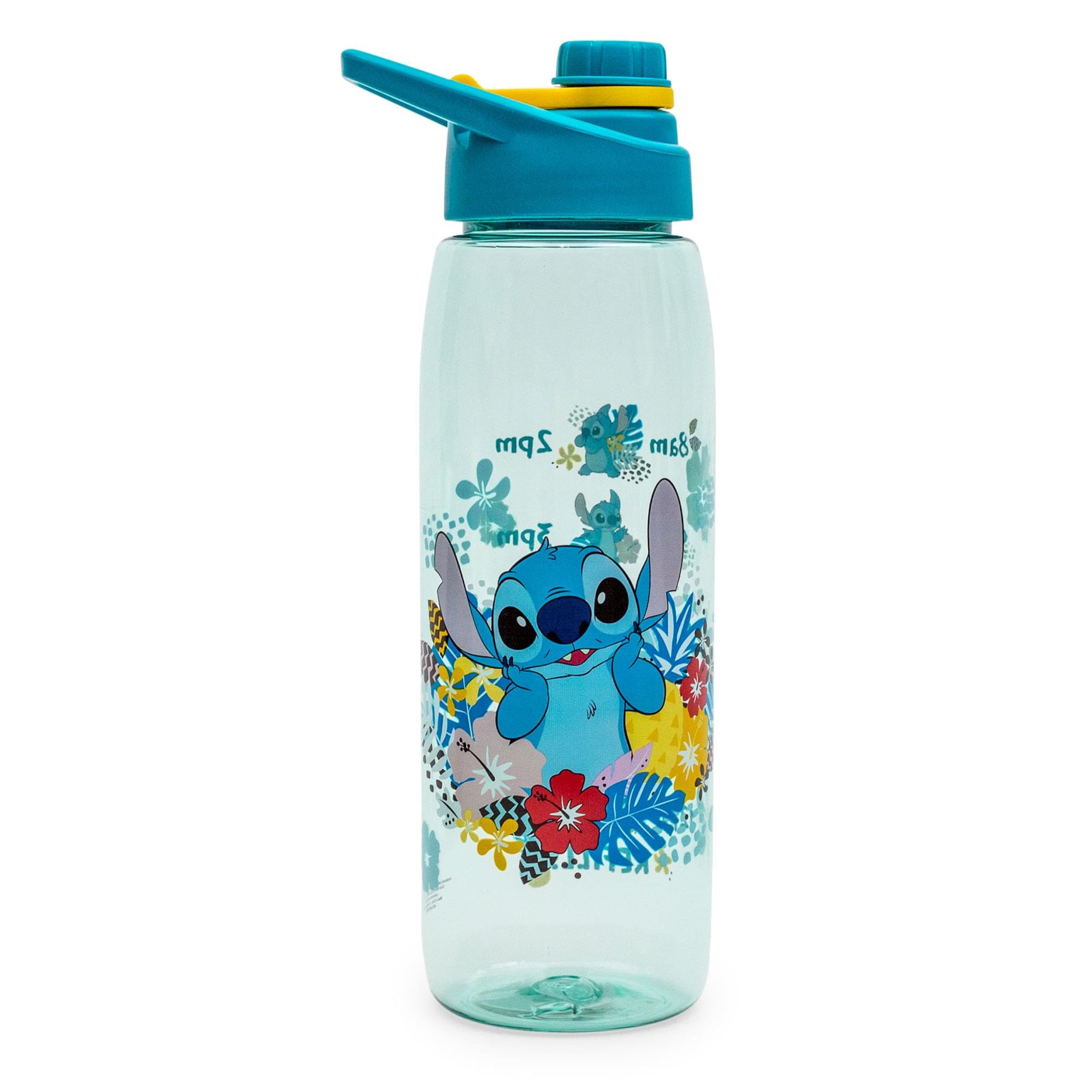 Foto 2 pulgar | Botella De Agua Silver Buffalo Disney Lilo And Stitch 800 Ml - Venta Internacional.