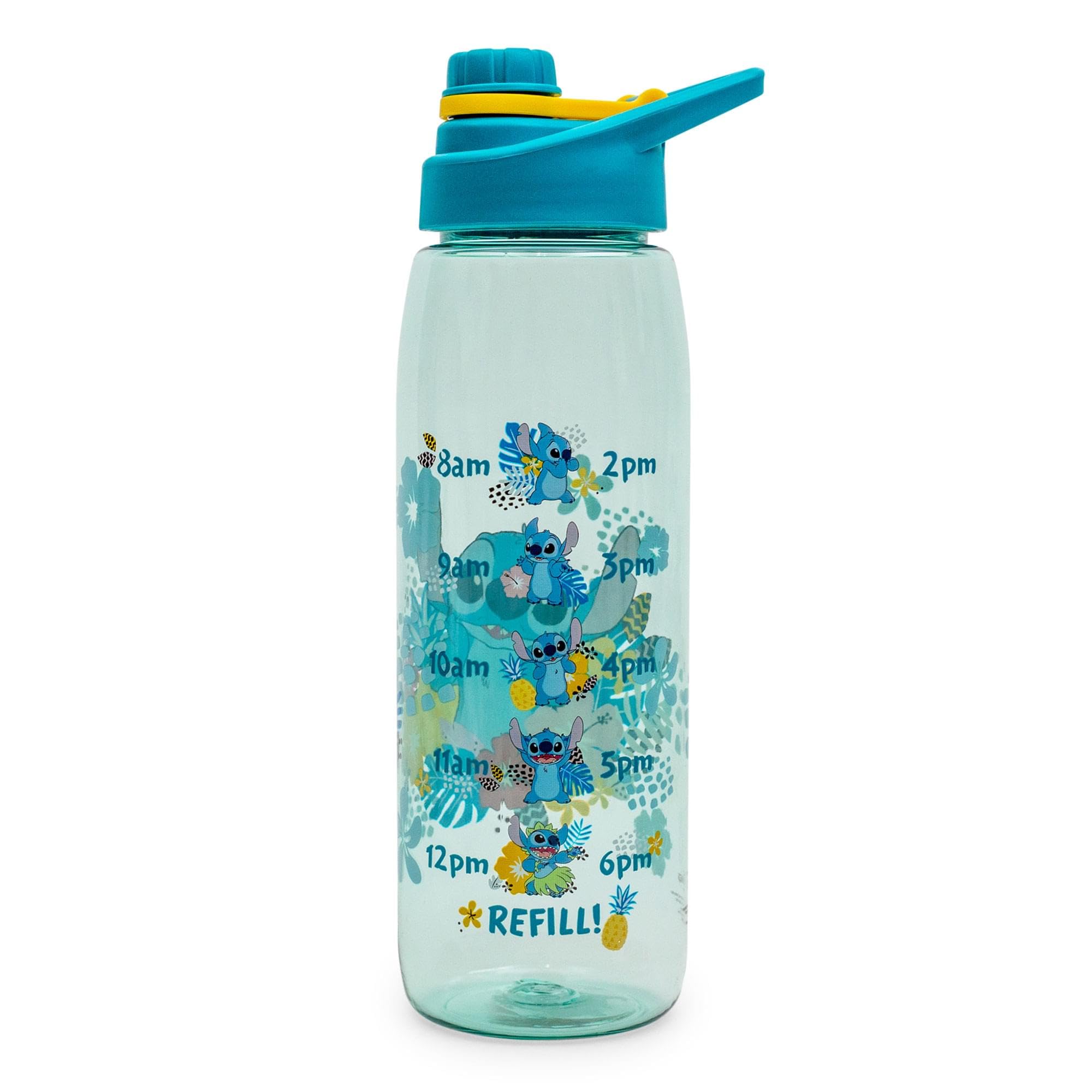 Foto 2 | Botella De Agua Silver Buffalo Disney Lilo And Stitch 800 Ml - Venta Internacional.