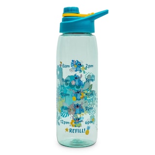 Foto 2 | Botella De Agua Silver Buffalo Disney Lilo And Stitch 800 Ml - Venta Internacional.