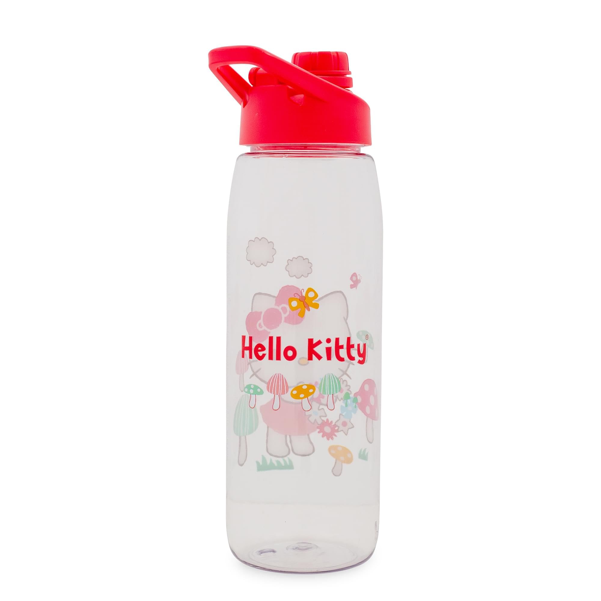 Foto 3 pulgar | Botella De Agua Silver Buffalo Sanrio Hello Kitty Mushrooms 800 Ml - Venta Internacional.