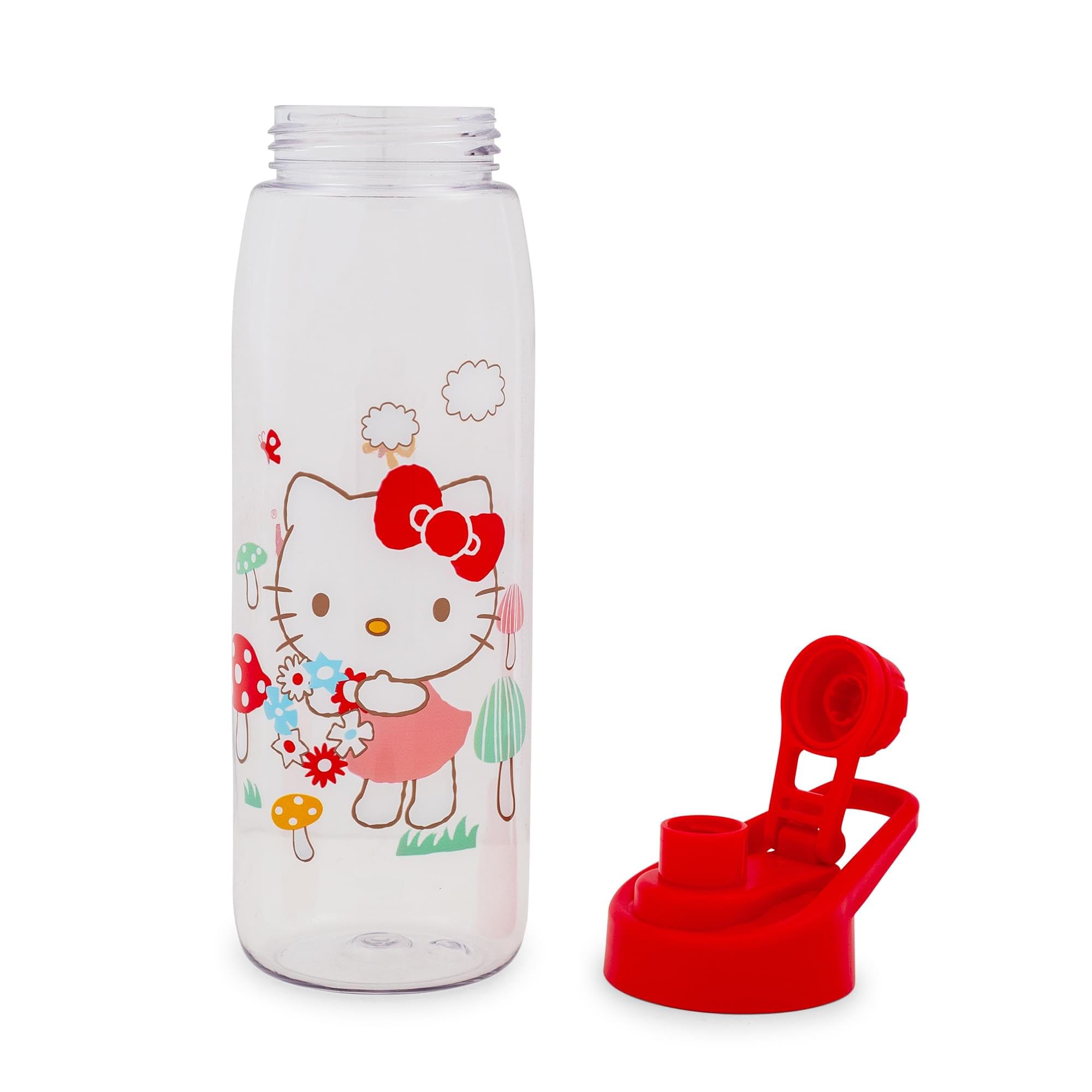 Foto 4 pulgar | Botella De Agua Silver Buffalo Sanrio Hello Kitty Mushrooms 800 Ml - Venta Internacional.