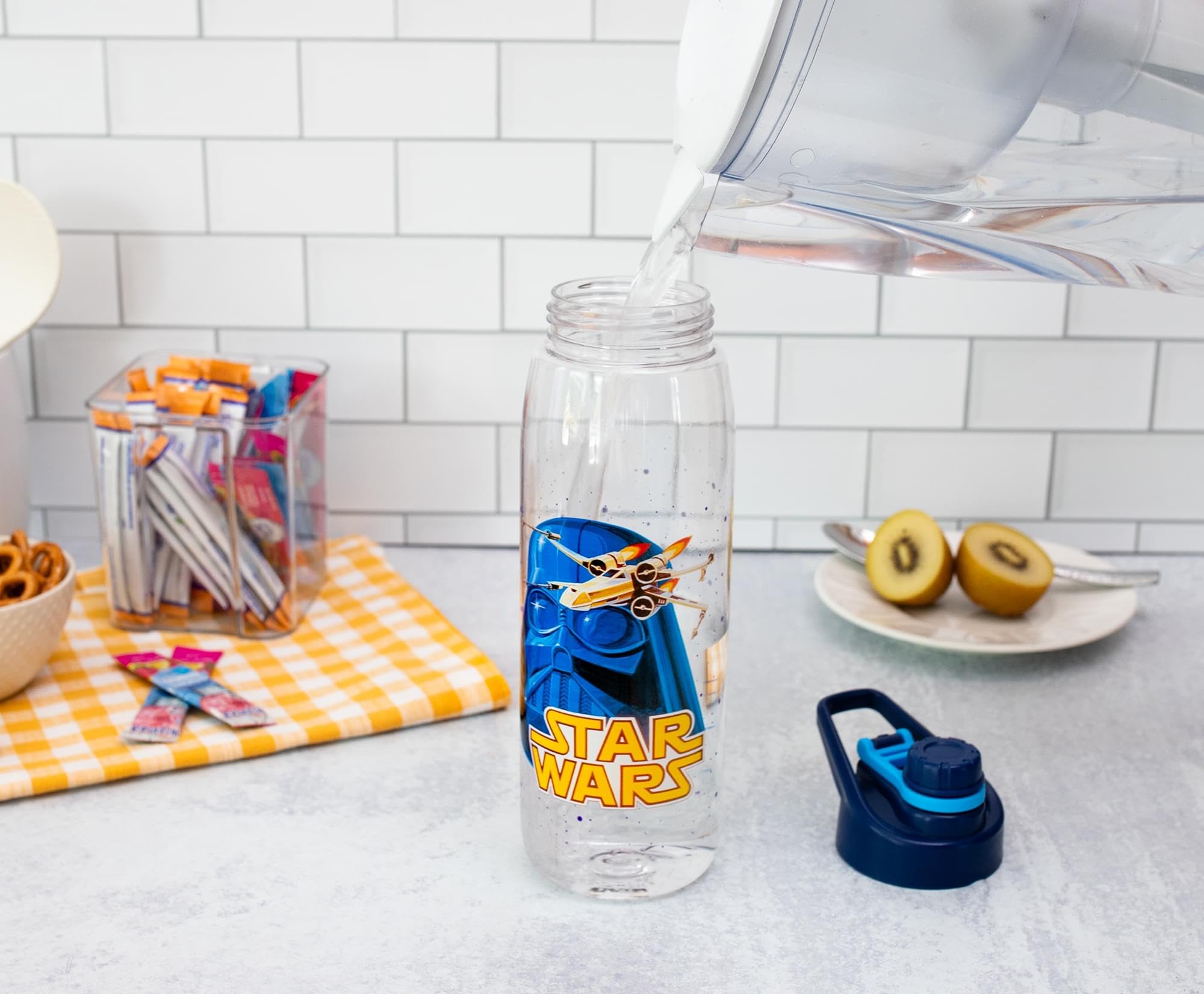 Foto 7 pulgar | Botella De Agua Silver Buffalo Star Wars Darth Vader 800 Ml - Venta Internacional.