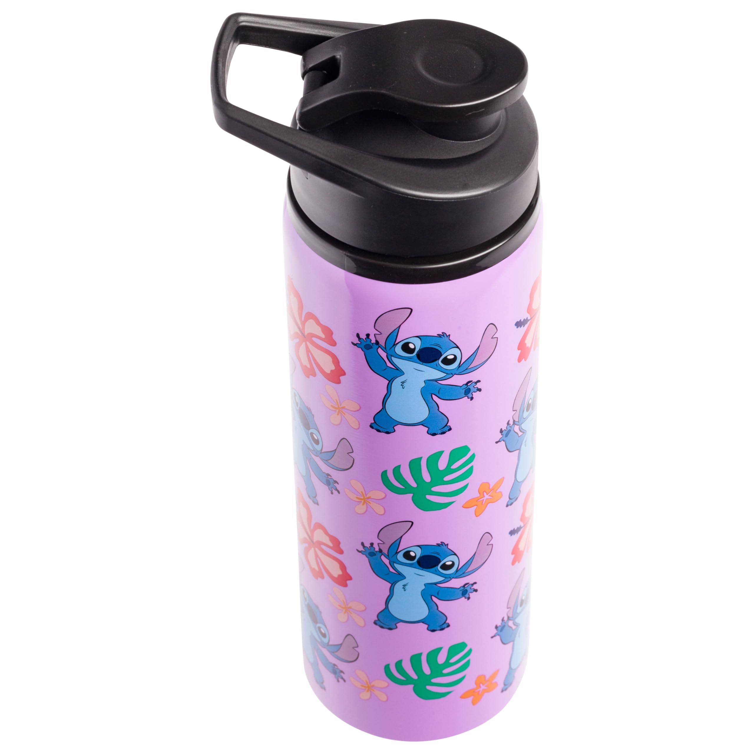 Foto 4 pulgar | Botella De Agua Silver Buffalo Disney Lilo And Stitch 750 Ml - Venta Internacional.