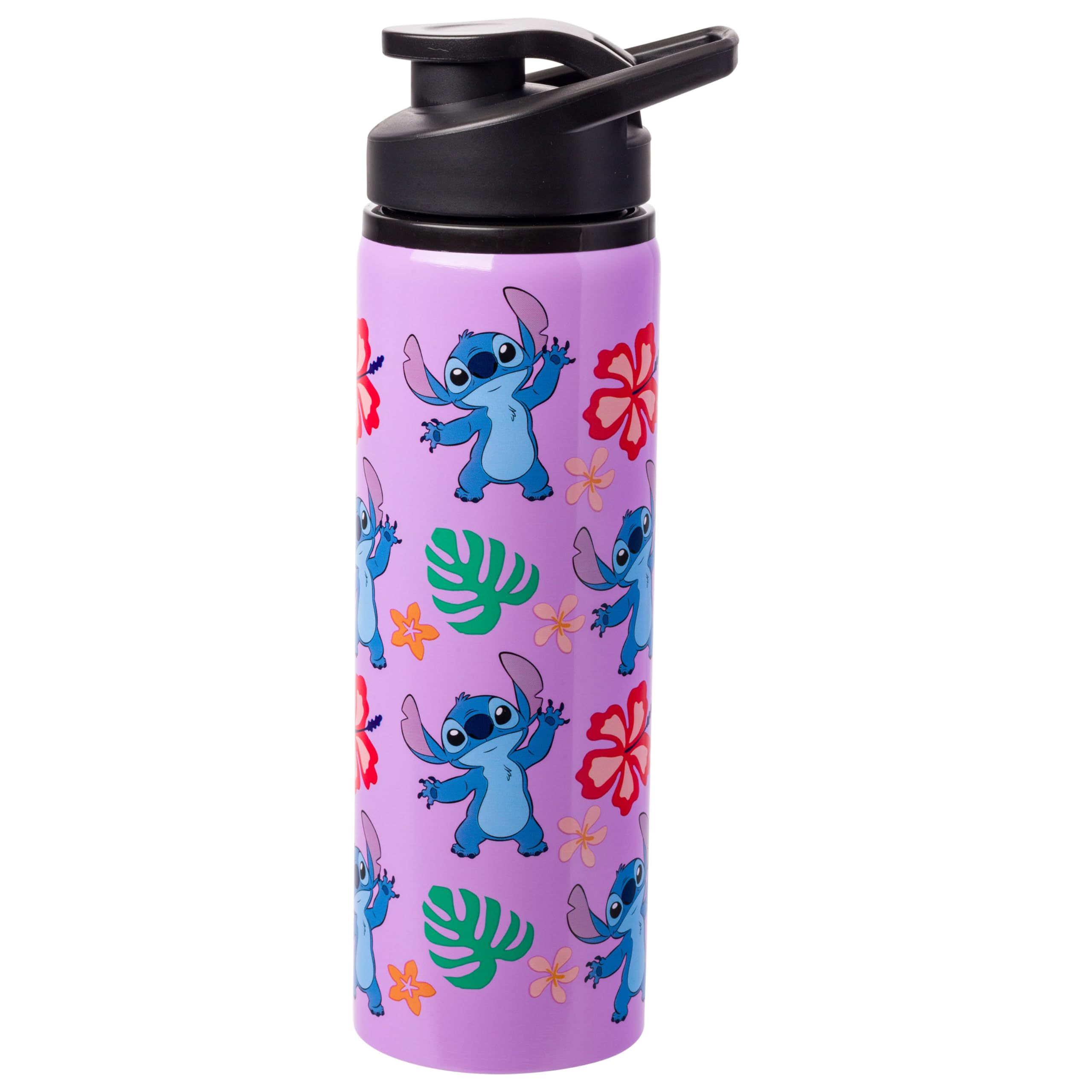 Foto 5 pulgar | Botella De Agua Silver Buffalo Disney Lilo And Stitch 750 Ml - Venta Internacional.