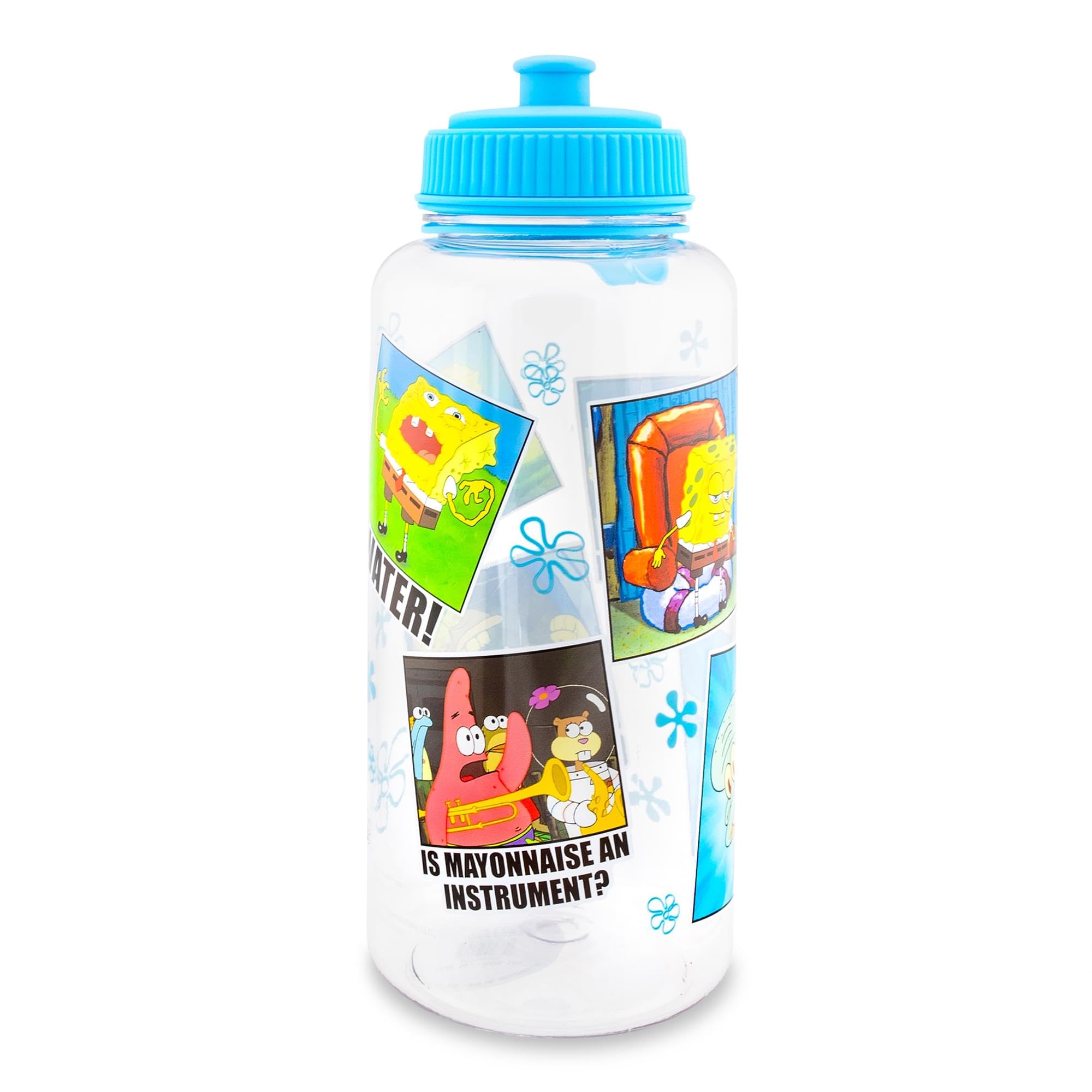 Foto 3 pulgar | Botella De Agua Silver Buffalo Nickelodeon Spongebob 1l - Venta Internacional.