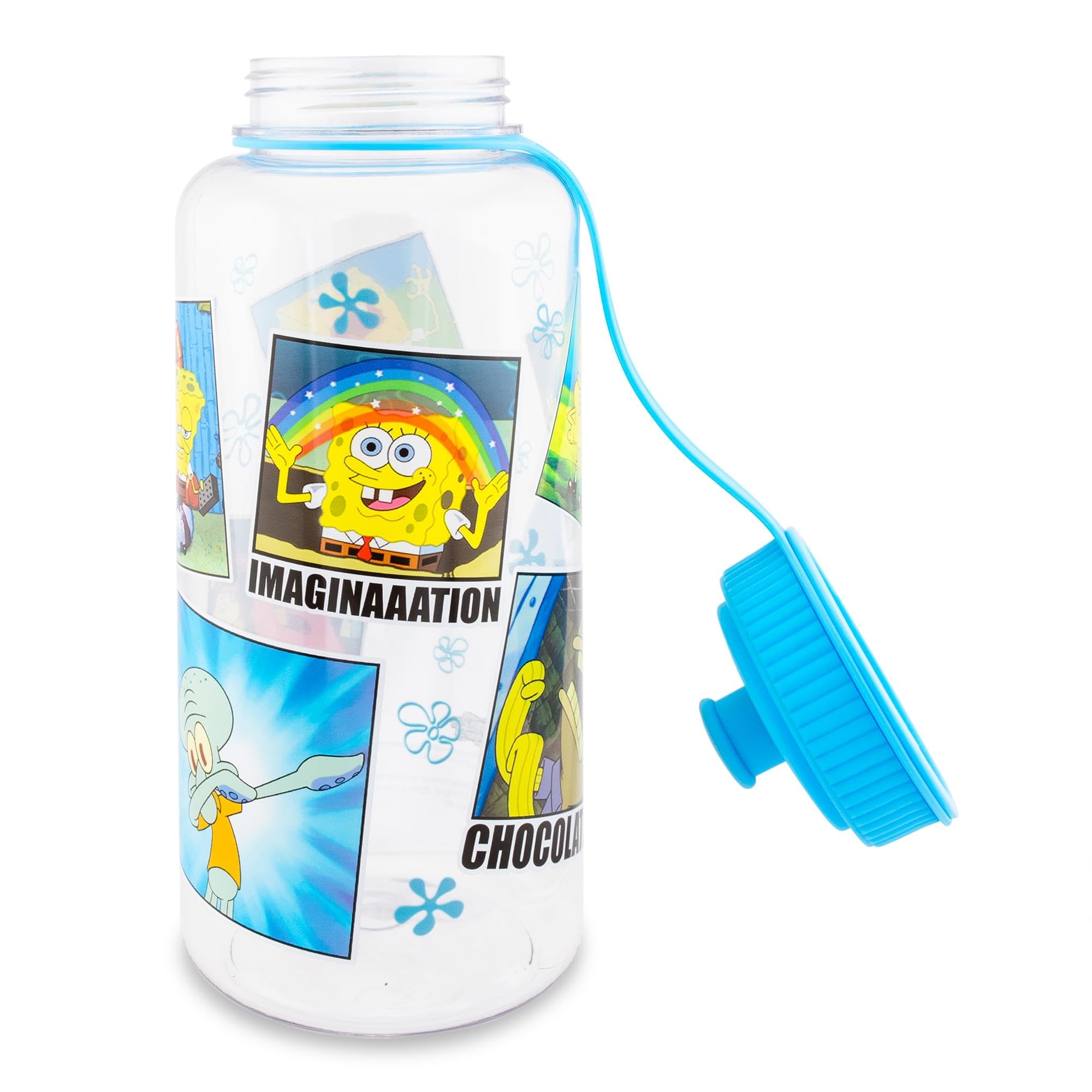 Foto 4 pulgar | Botella De Agua Silver Buffalo Nickelodeon Spongebob 1l - Venta Internacional.
