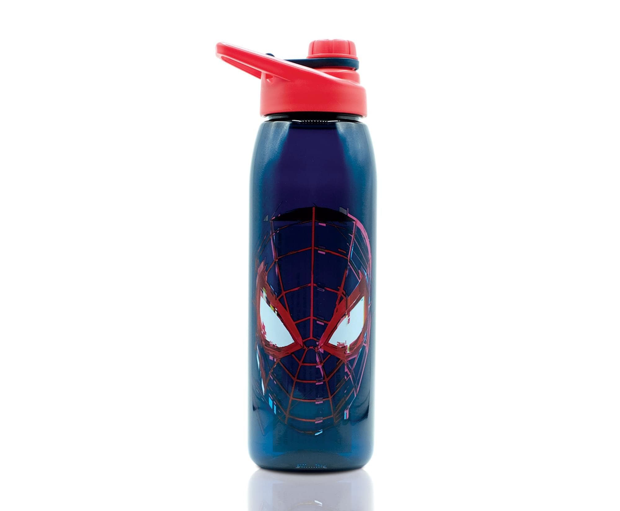 Botella De Agua Deportiva Spider-man Miles Morales 800 Ml Sin Bpa - Venta Internacional. $616