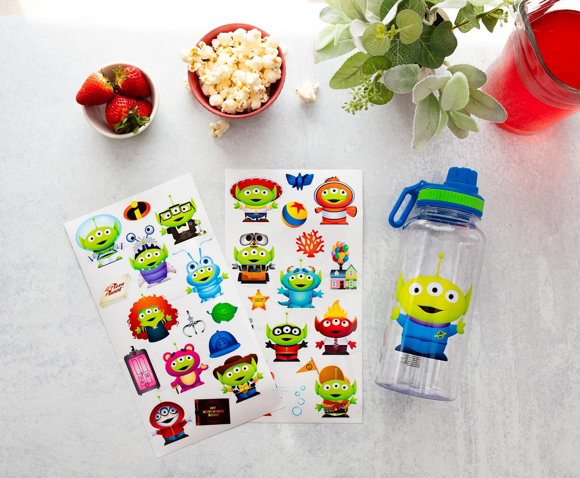 Foto 6 pulgar | Botella De Agua Silver Buffalo Disney Toy Story Alien 960 Ml - Venta Internacional.