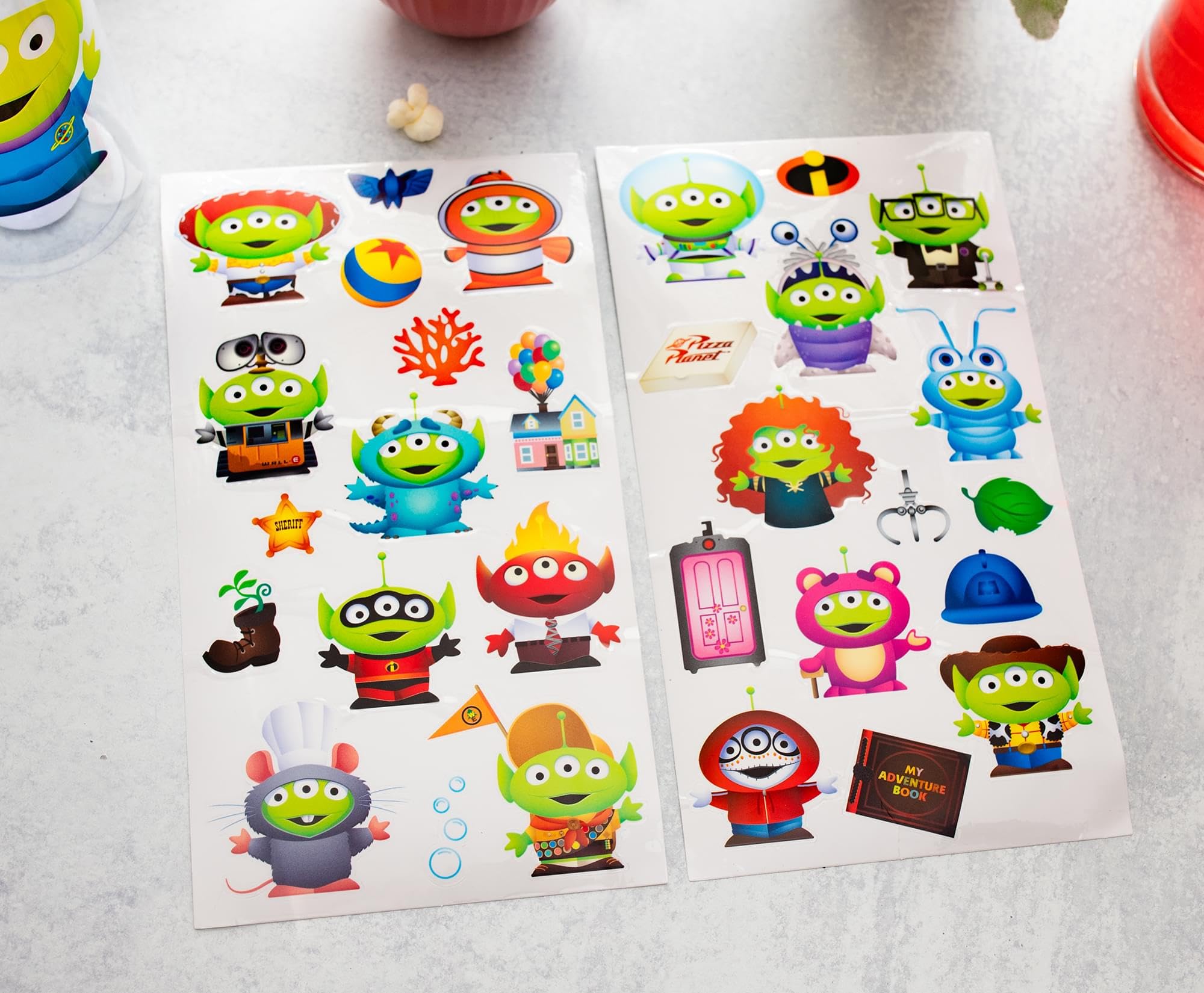 Foto 8 pulgar | Botella De Agua Silver Buffalo Disney Toy Story Alien 960 Ml - Venta Internacional.