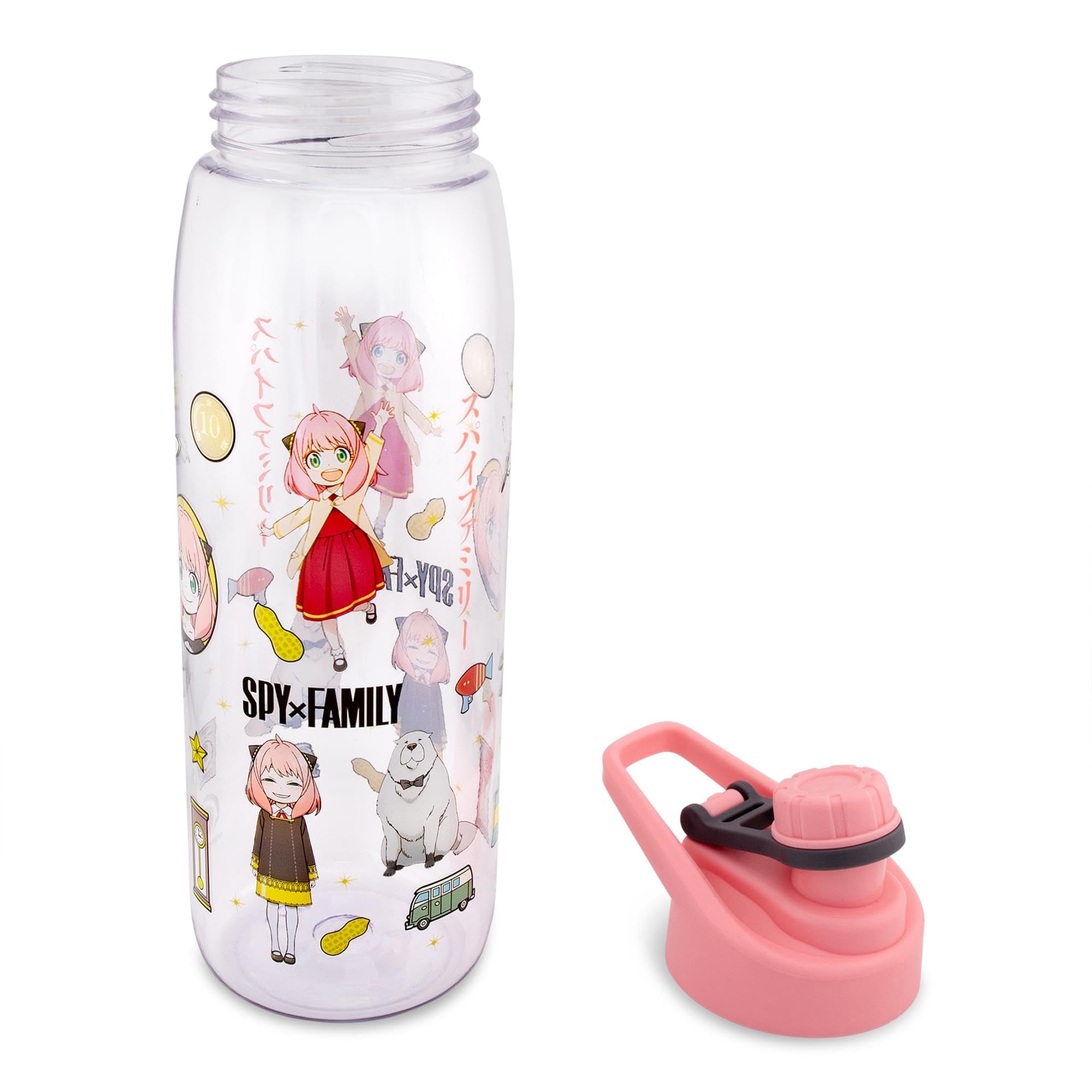 Foto 4 pulgar | Botella De Agua Silver Buffalo Spy X Family Anya Icons 800 Ml - Venta Internacional.