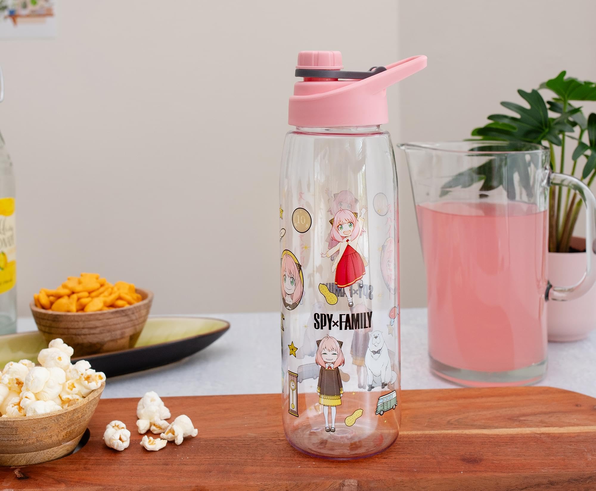 Foto 5 pulgar | Botella De Agua Silver Buffalo Spy X Family Anya Icons 800 Ml - Venta Internacional.