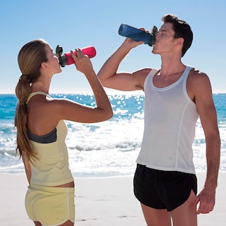Foto 5 | Termo De Agua Esencial Para Deportes 500 Ml Color Morado
