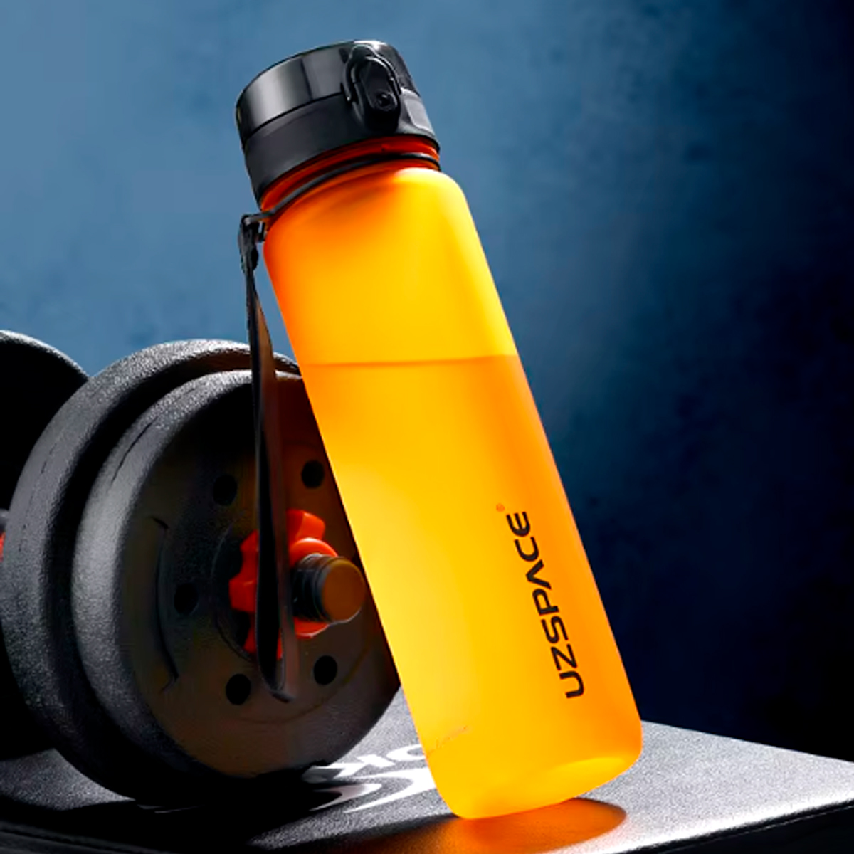 Foto 4 pulgar | Termo De Agua Esencial Para Deportes 500 Ml Color Naranja