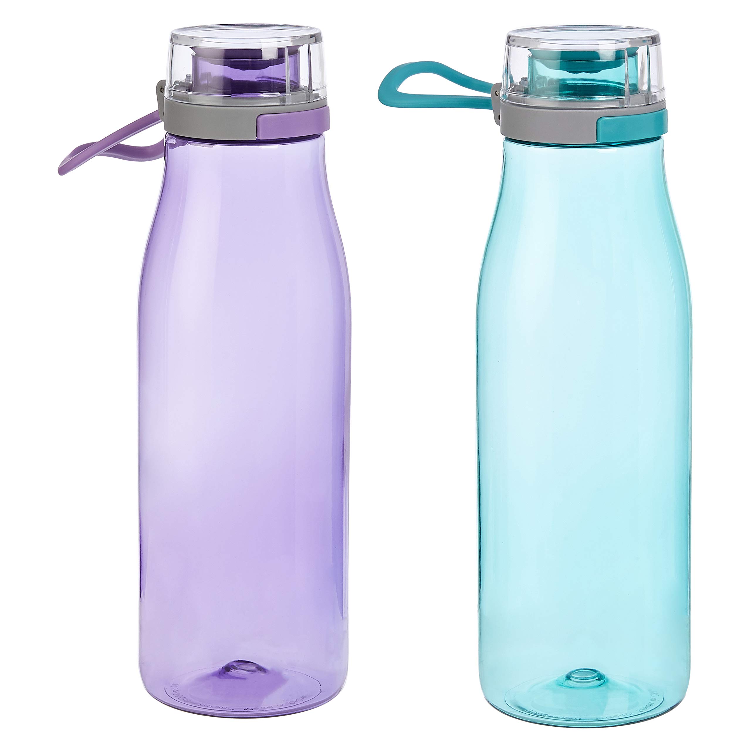 Foto 2 pulgar | Botellas De Agua Amazon Basics Tritan, A Prueba De Fugas, 700 Ml, Paquete De 2 - Venta Internacional.