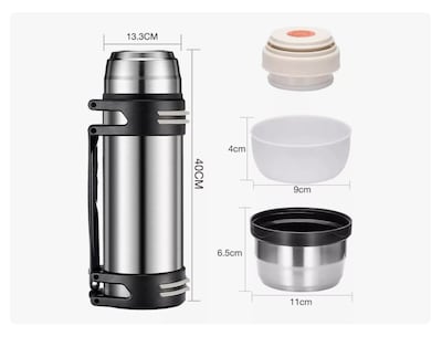 Foto 2 | Termos De Acero Inoxidable Camping Para Café Y Agua 2.5l Xtellar
