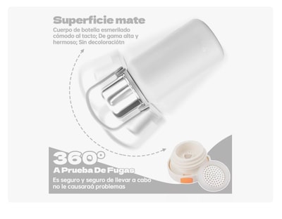 Foto 4 | Termo De Acero Inoxidable Botella De Agua Térmica 1000ml Xtellar