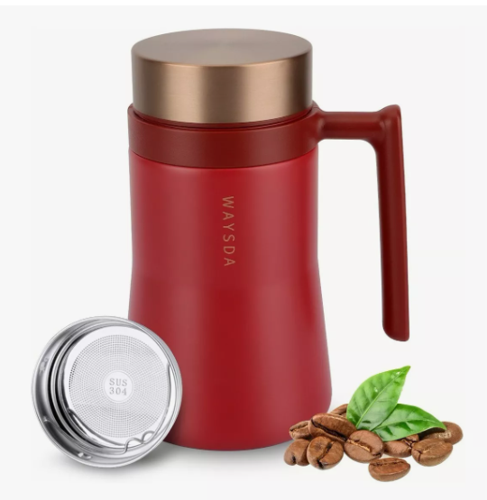 Termo Xtellar Acero Inoxidable Portátil Térmico Taza De Café 480ml