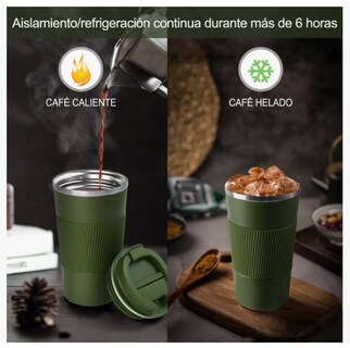 Foto 4 | Termo Xtellar Vacío Acero Inoxidable Botella Taza De Café 510ml