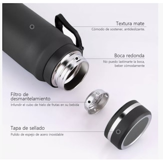 Foto 3 | Termo Acero Inoxidable Xtellar Con Infusor De Té,taza Termica 1000ml