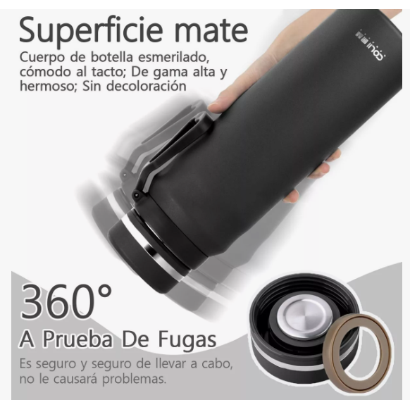 Foto 5 pulgar | Termo Acero Inoxidable Xtellar Con Infusor De Té,taza Termica 1000ml