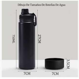 Foto 4 | 25oz Vaso Térmico Acero Inoxidable Xtellar Cepillo Y Funda Silicona