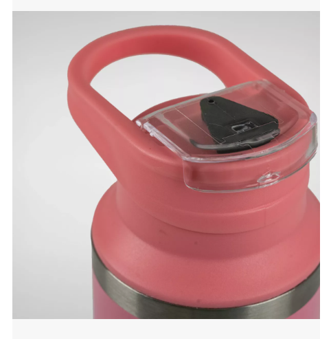 Foto 3 pulgar | Termo Botella De Acero Inoxidable Xtellar Grande 500 Ml Antiderrame Color Rosa