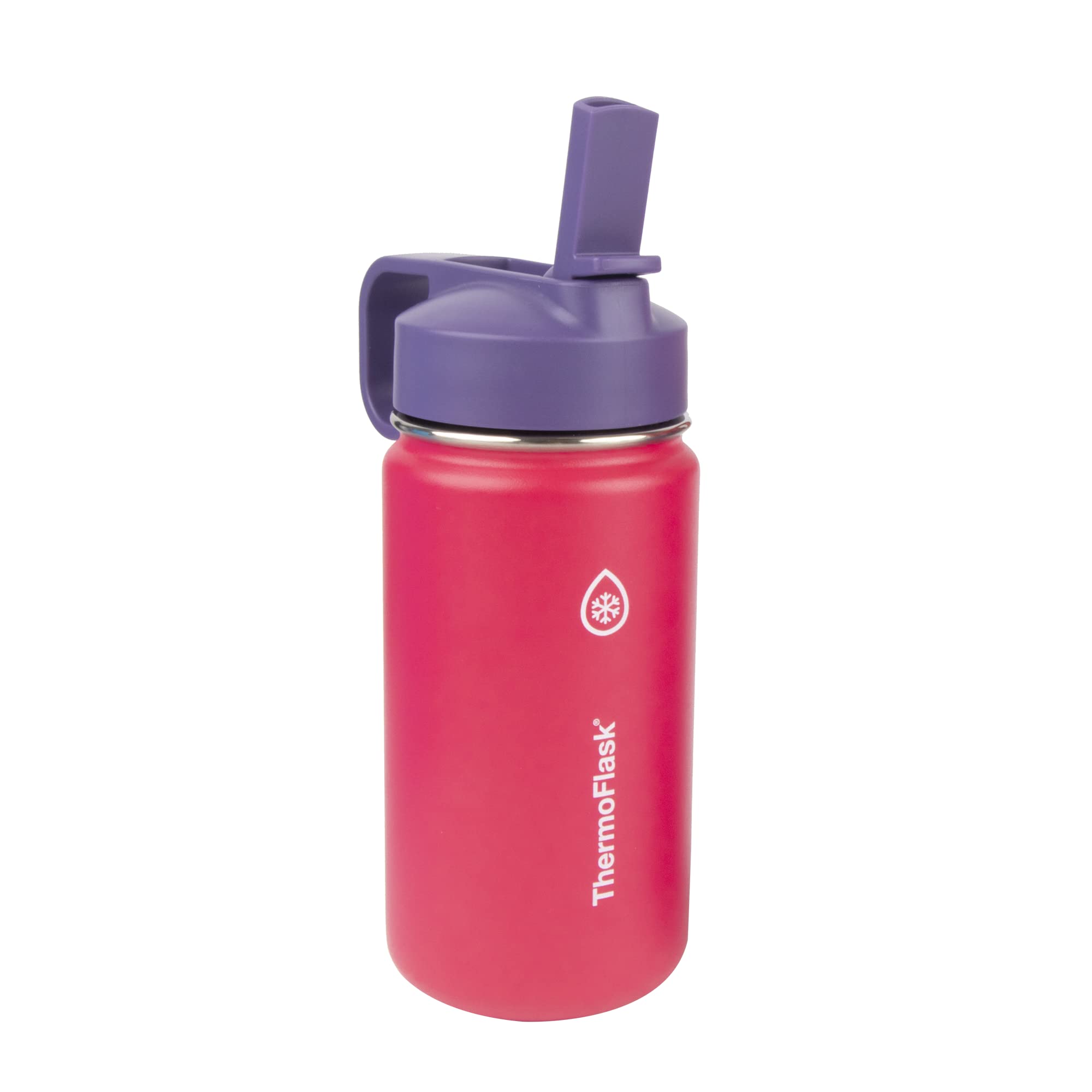 Foto 3 | Botella De Agua Thermoflask Kids De 414 Ml Con Tapa De Pajita, Paquete De 2 - Venta Internacional.