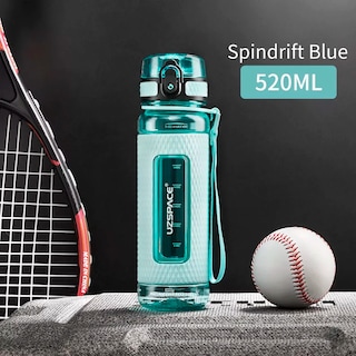 Foto 3 | Botella Deportiva Uzspace 5044 - 520ml Color Azul Claro