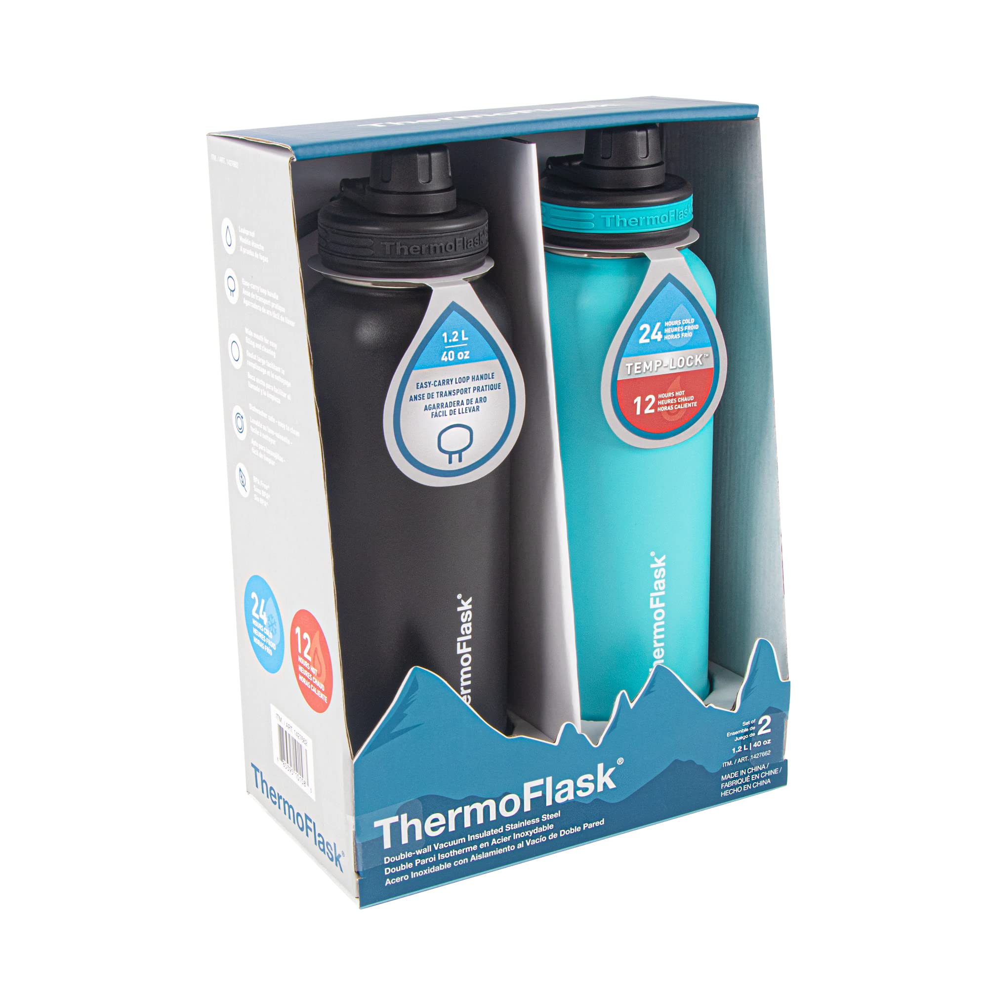 Foto 2 | Termotermo Para Botella De Agua De Doble Pared Con Aislamiento Al Vacío - Venta Internacional.