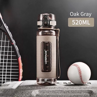 Foto 4 | Botella Deportiva Uzspace 5044 - 520ml Color Gris Roble