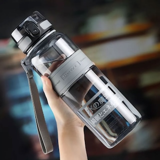Foto 5 | Botella Deportiva Uzspace 5029 - 650ml Color Bark Gray
