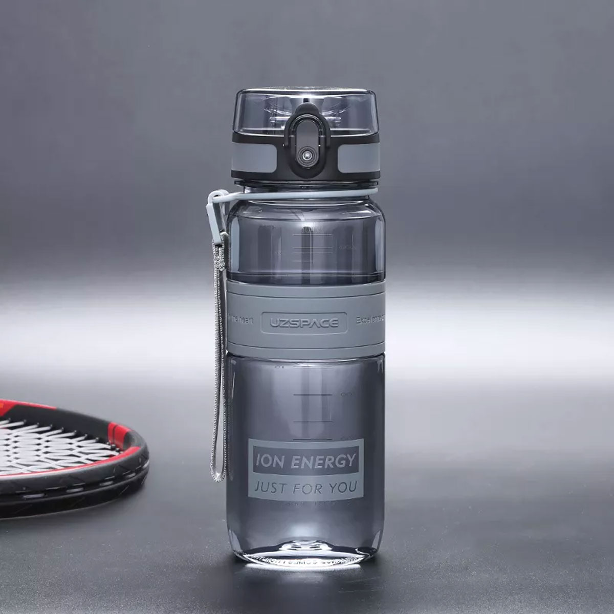 Foto 7 pulgar | Botella Deportiva Uzspace 5029 - 650ml Color Bark Gray
