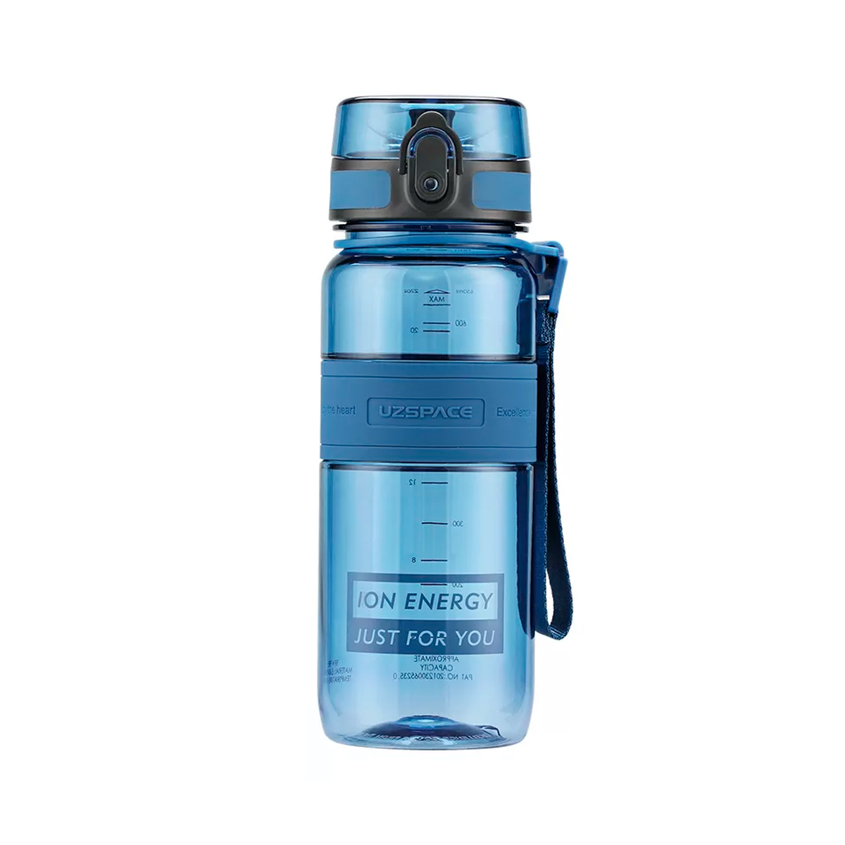 Foto 2 pulgar | Botella Deportiva Uzspace 5029 - 650ml Color Clitoria Blue