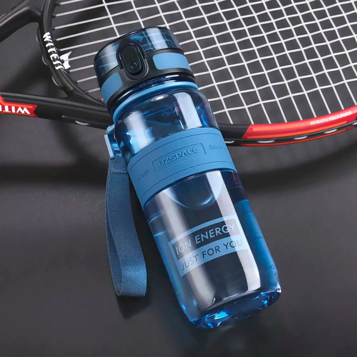 Foto 4 | Botella Deportiva Uzspace 5029 - 650ml Color Clitoria Blue