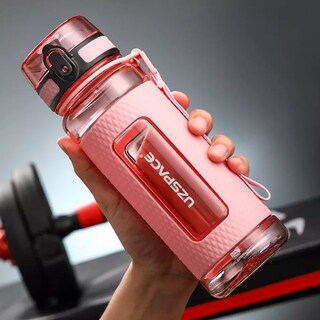 Foto 3 | Botella Deportiva Uzspace 5044 - 520ml Color Rosa