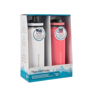 Foto 2 | Botellas De Agua Thermoflask 710 Ml De Doble Pared De Acero Inoxidable - Venta Internacional.