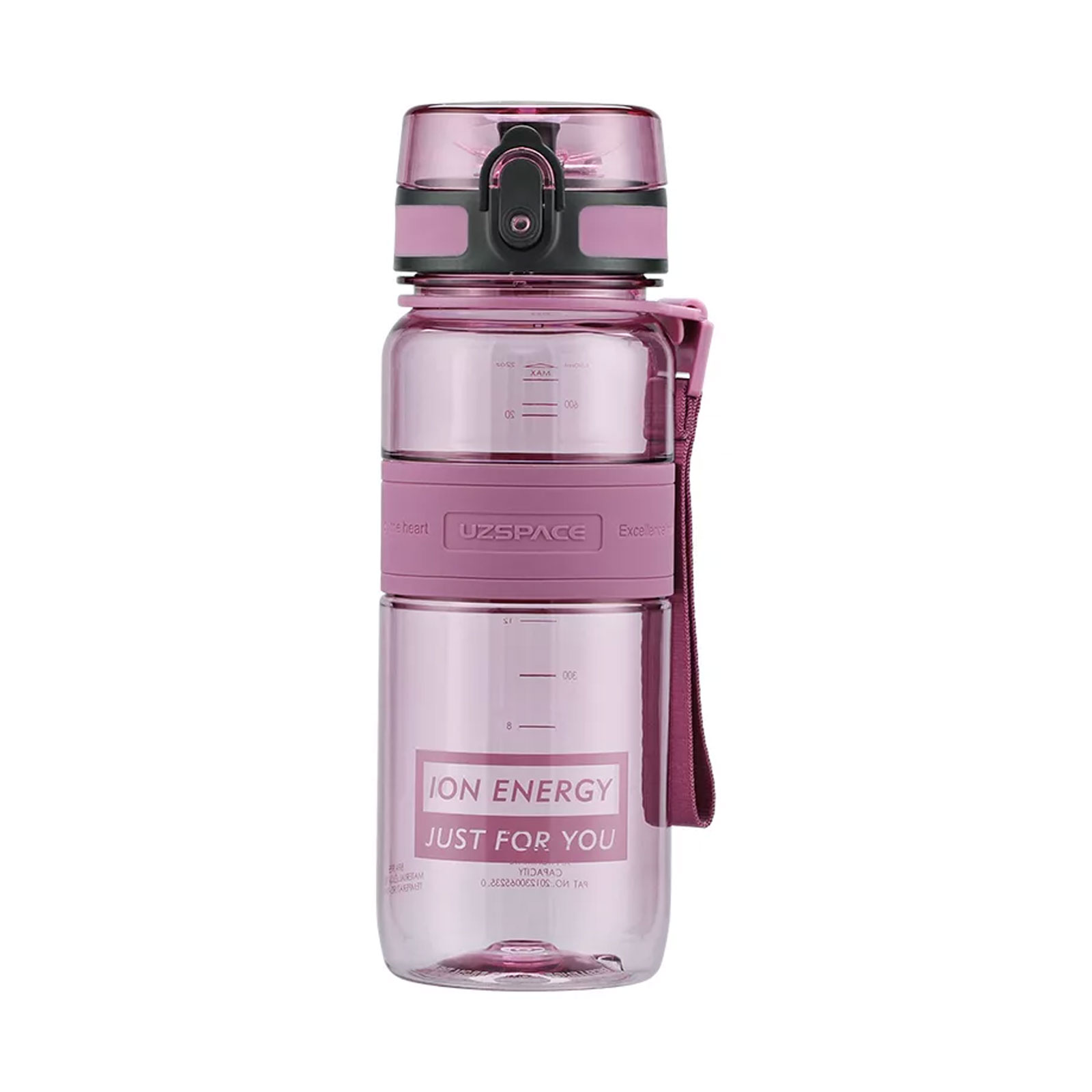 Foto 1 | Botella Deportiva Uzspace 5029 - 650ml Color Rojo