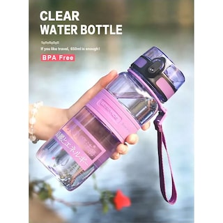 Foto 3 | Botella Deportiva Uzspace 5029 - 650ml Color Rojo