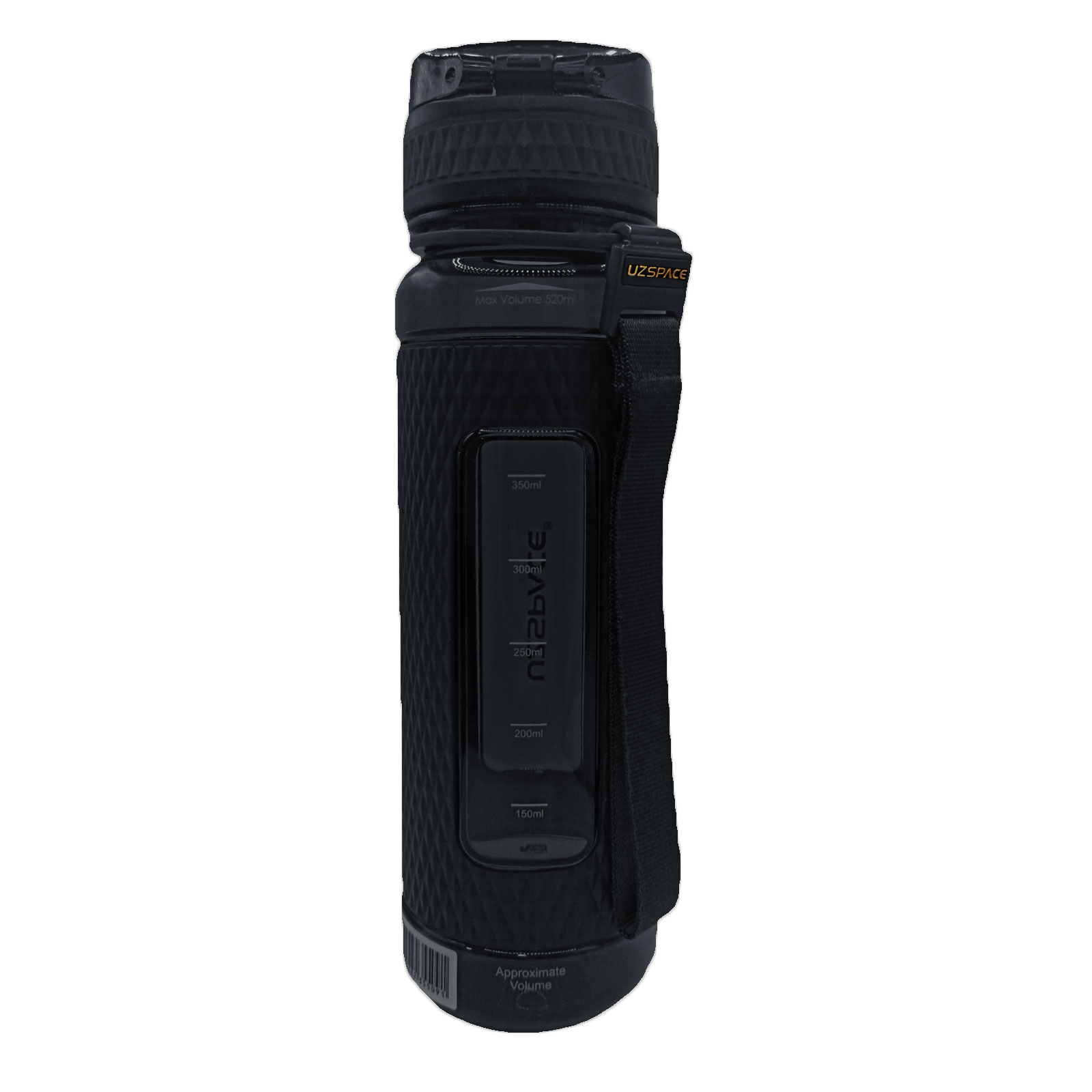 Foto 3 pulgar | Botella Deportiva Uzspace 5044 - 520ml Color Negro Intenso