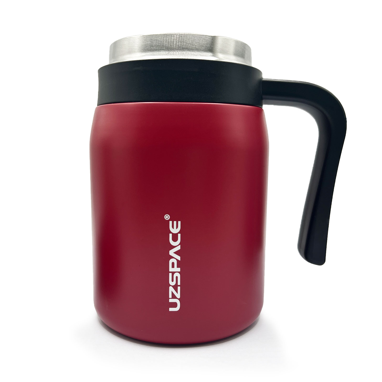 Foto 5 pulgar | Taza Aislada Uzspace Acero Inoxidable 470ml, Rojo