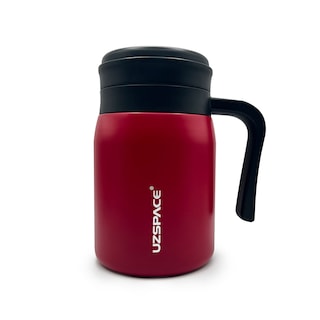 Foto 5 | Taza Aislada Uzspace Acero Inoxidable 470ml, Rojo