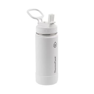 Foto 3 | Set De 2 Termos Para Botellas De Acero Inoxidable, 473 Ml, Color Blanco/azul - Venta Internacional.