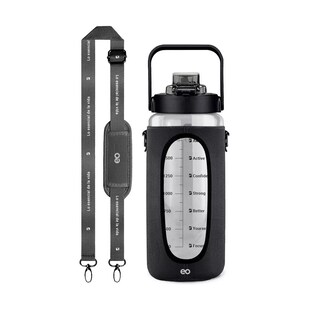 Foto 1 | Language Botella De Agua 64oz Con Funda Neopreno Motivacional,eo Safe Imports Esi-14196-1 Negro