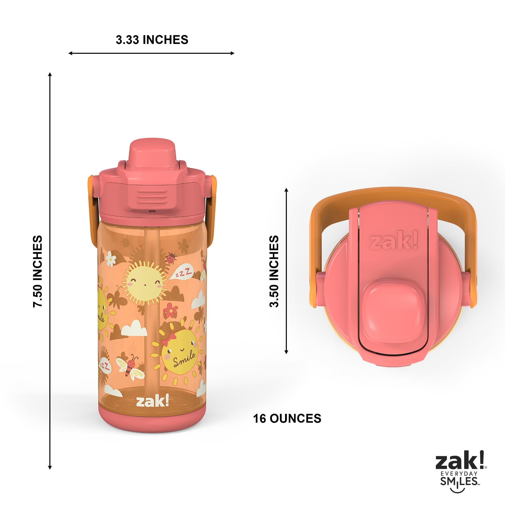 Foto 4 pulgar | Set De Botellas Beacon Happy Skies/fruit De Zak Designs, 500 Ml, 2 Unidades - Venta Internacional.