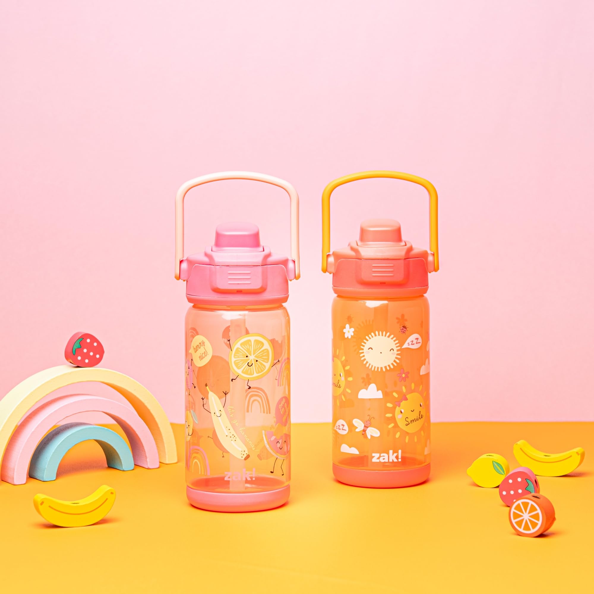 Foto 5 pulgar | Set De Botellas Beacon Happy Skies/fruit De Zak Designs, 500 Ml, 2 Unidades - Venta Internacional.