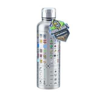 Foto 1 | Botella De Agua Paladone Minecraft De Acero Inoxidable De 500 Ml - Venta Internacional.