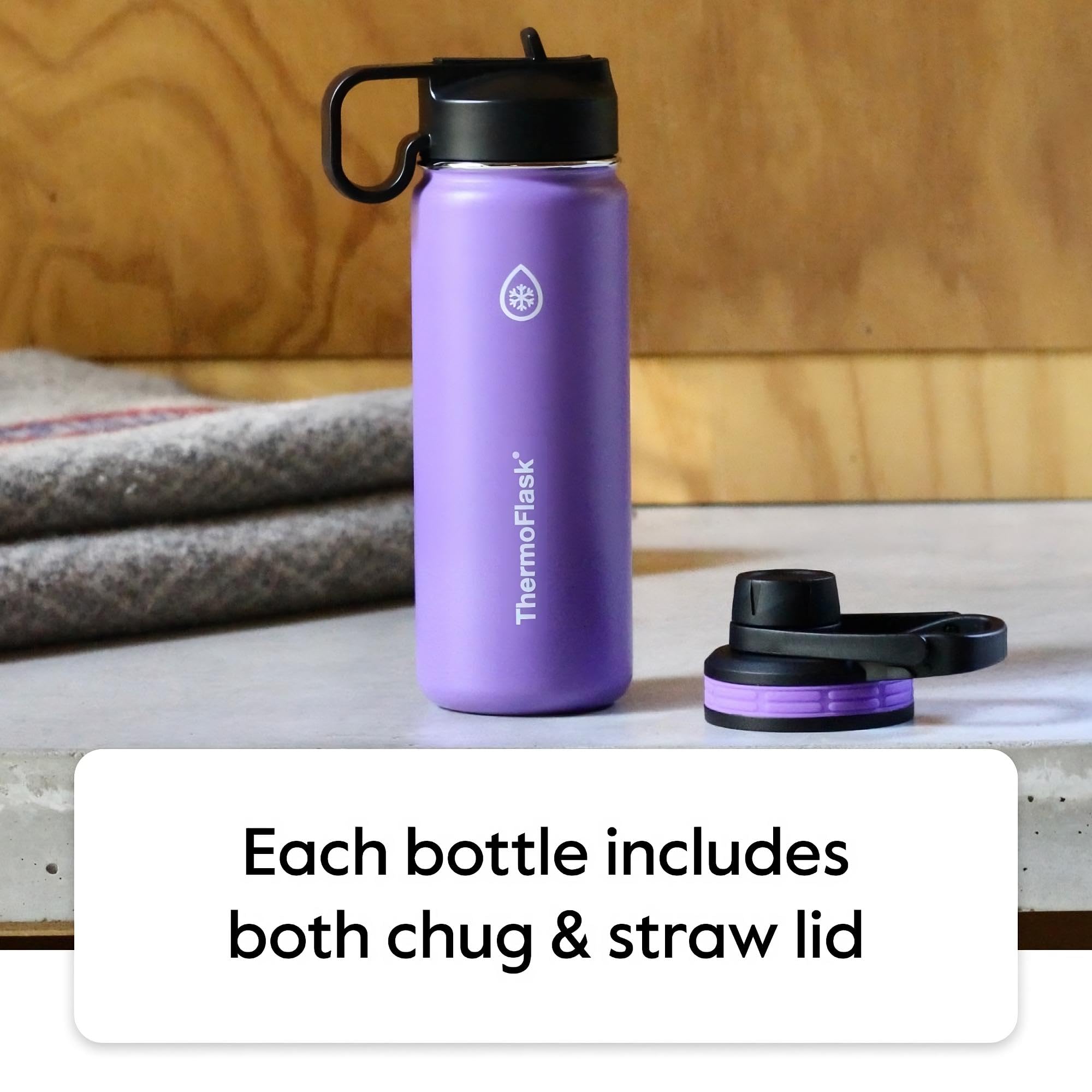 Foto 4 pulgar | Botella De Agua Con Aislamiento Térmico De Acero Inoxidable De 530 Ml - Venta Internacional.