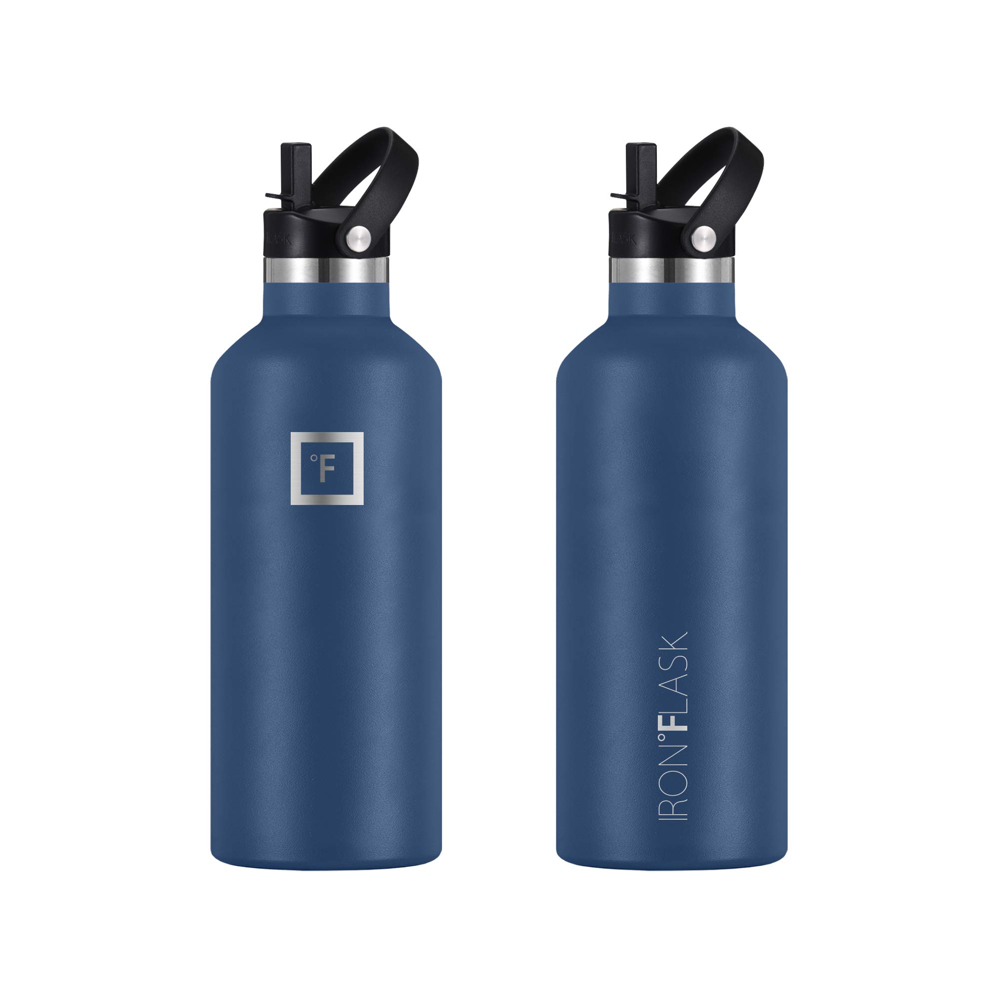 Foto 4 pulgar | Botella De Agua Iron °flask Para Acampar Y Senderismo, 950 Ml, Color Azul Crepúsculo - Venta Internacional.